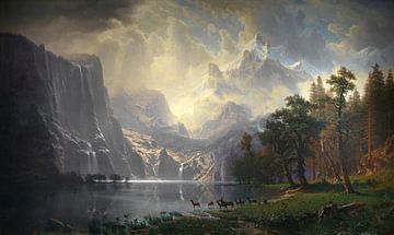 Dans la Sierra Nevada, en Californie, Albert Bierstadt