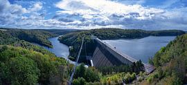 Rappbode Dam in the Harz Mountains by Leinemeister
