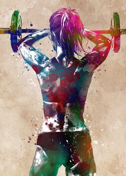 Fitness sport art #fitness by JBJart Justyna Jaszke