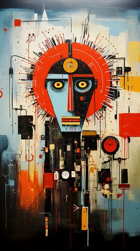 Abstract Kunstwerk 'EXPRESSION'