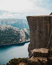 Preikestolen in Norway by Dayenne van Peperstraten thumbnail
