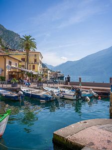 Gardasee: Limone sul Garda - Alter Hafen