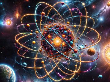 Kosmische energie en levendige banen van Bart Veeken