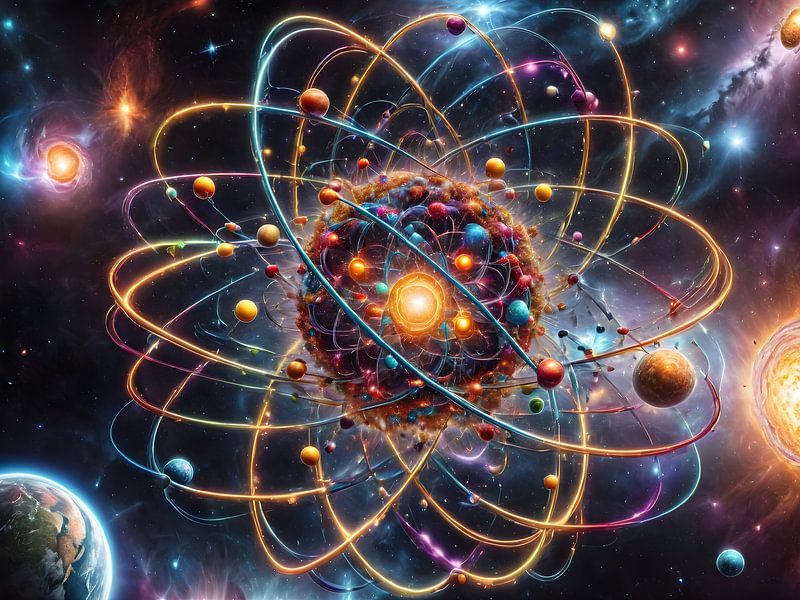 Énergie cosmique et orbites vibrantes par Bart Veeken