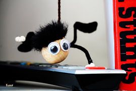 Fubby ne tient qu'à un fil, comme dans la scène de Tom Cruise. sur Sailographic Paula