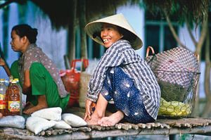 Bezauberndes Lächeln aus dem Mekongdelta