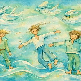 Dans la danse du vent – libre et portée sur Renate Sell