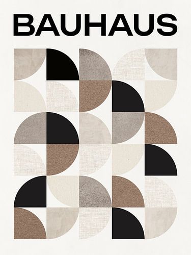 Bauhaus - Abstrait - Beige