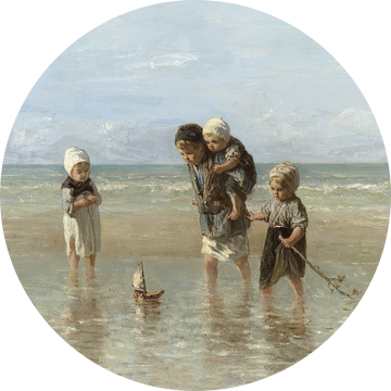 Kinderen der Zee (vierkante uitvoering), Jozef Israëls