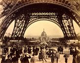 Eiffeltoren, te zien in de richting van de Centrale Koepel van Liszt Collection thumbnail