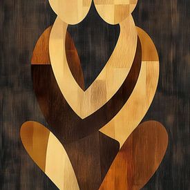 Cœurs entrelacés sur Bianca ter Riet