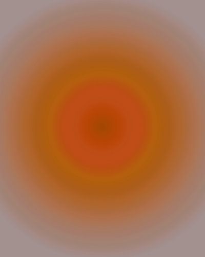 Retro jaren 70 neon kunst. Abstract kleurverloop in oranje