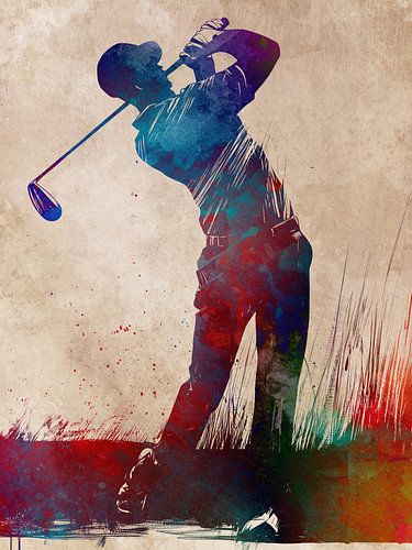 Golfspeler sport #golf #sport