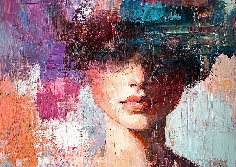 Face by Eye catching paintings