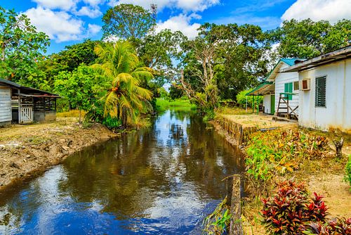 Plantation Katwijk near Paramaribo in Suriname