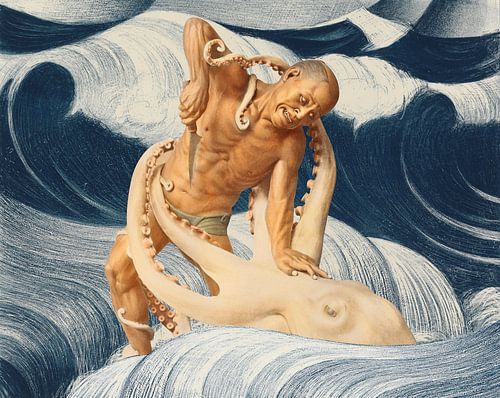 Octopus and Man by Marja van den Hurk