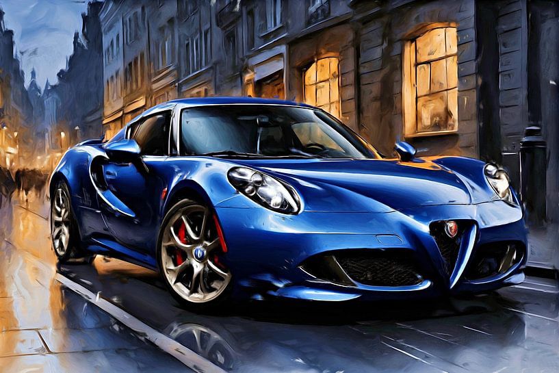 La 'Bella Macchina' bleue par DeVerviersBelgium