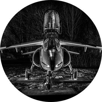 Alpha Jet bij nacht van KC Photography