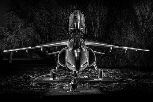 Alpha Jet bij nacht van KC Photography