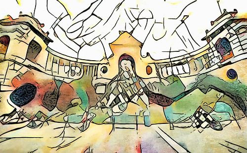 Kandinsky ontmoet Marseille, Motief 3