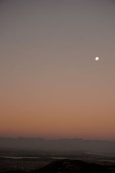 Moon Sunset South Africa