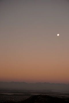 Mond Sonnenuntergang Südafrika von DreamAwayAT