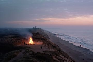 Fire on the Edge of the Land by Friso Creates