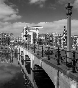 Skinny bridge in Amsterdam by Peter Bartelings