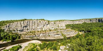 View of the river Ardèche in the south of France in the Départment Ardèche 1. by PhotoArt Thomas Klee