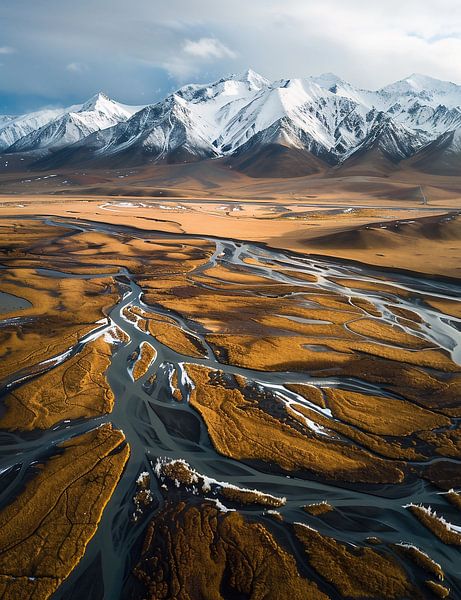 Het landschap van Nieuw-Zeeland: ongetemd van fernlichtsicht