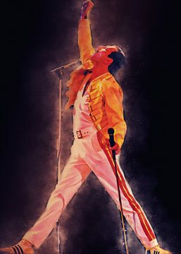 Spirit of The Golden Boy Freddie Mercury von Gunawan RB