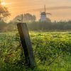 Molen De Vlinder gezien vanaf Mariënwaardt van Frank Smit Fotografie