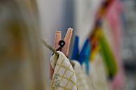Wachs auf Wäscheleine von Marieke van der Hoek-Vijfvinkel Miniaturansicht