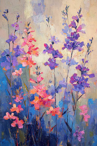 Purple Pink Flowers | Pink Flowers by Flower Studio