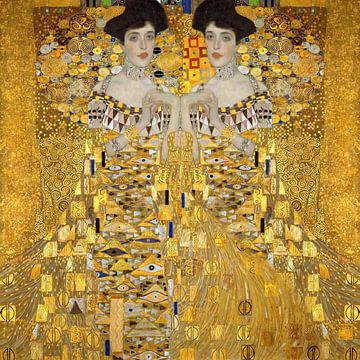 Adele Bloch-Bauer 'Sisters' - Gustav Klimt - 1907 van Creative Masters