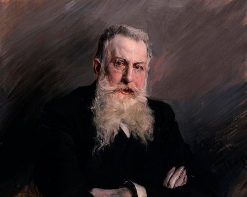 Portret van Antonio Starrabba, Giovanni Boldini