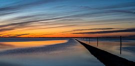 Sunset at the East Frisian North Sea by TB-Fotogalerie