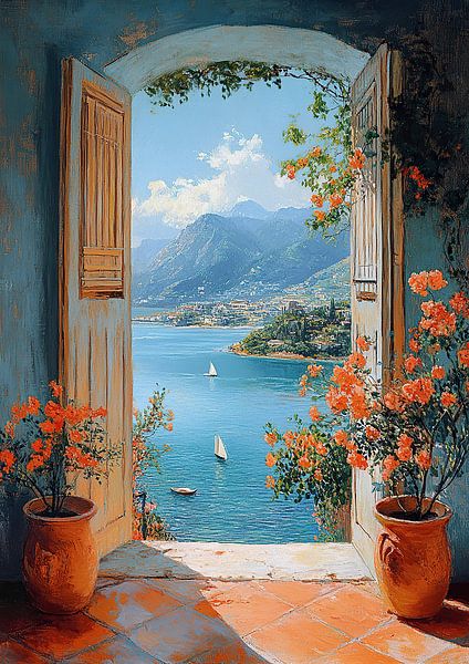 Matisse inspires Open Window See by Niklas Maximilian