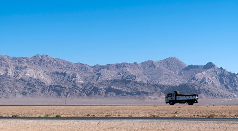 Iran: Landscape between Isfahan and Shiraz by Maarten Verhees