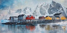 Norwegische Lofoten 1 von ByNoukk