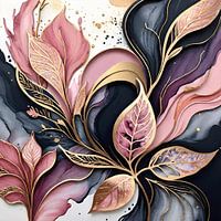 Leaves and ink