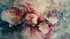 Shells in the Mist by ByNoukk