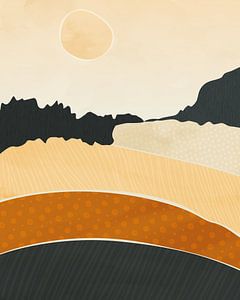 Moderne Herbstlandschaft