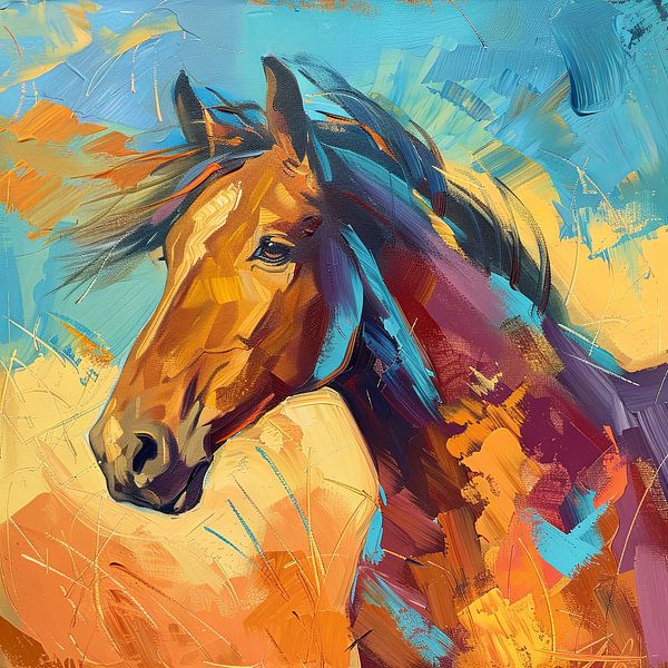 Pferd - Pferde von Poster Art Shop