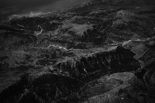 Paysage d'ombres I - Contours profonds de la terre