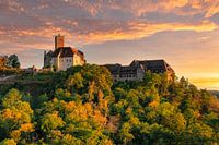 Wartburg at sunset
