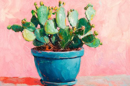 Cactus in a pot