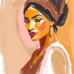 Acryl Frau