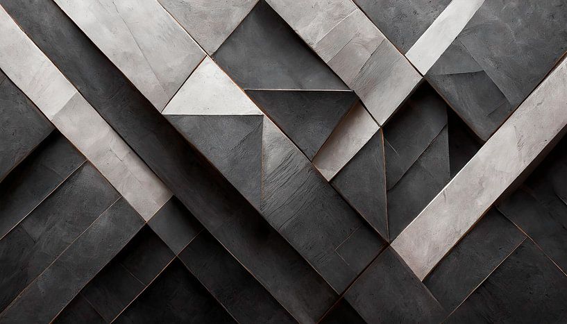 Zwart-wit kunst van Mustafa Kurnaz
