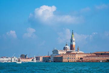 Gezicht op historische gebouwen in Venetië